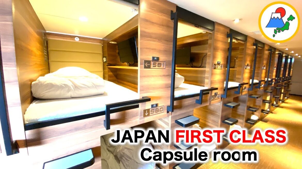 😄 FIRST CLASS Capsule and Sauna Hotel in Japan🇯🇵 😄 FIRST CLASS Capsule and Sauna Hotel in Japan🇯🇵
