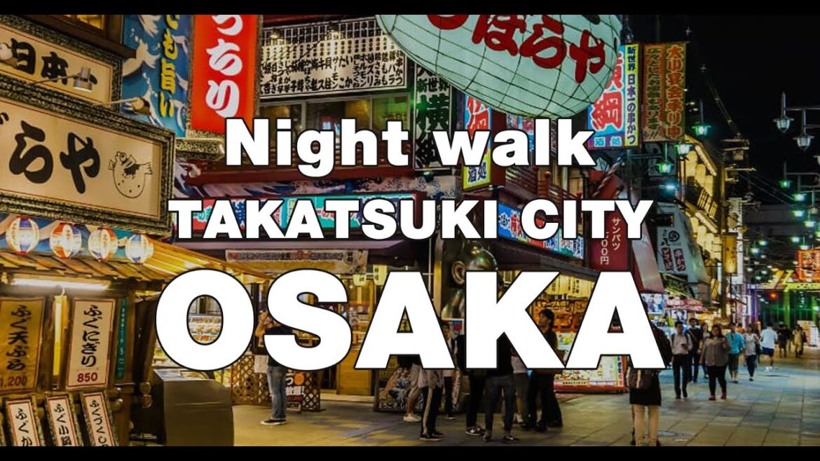 (4K)  Night Walk Takatsuki City Osaka(大阪) Japanese food japan walking   japan tour (4K)  Night Walk Takatsuki City Osaka(大阪) Japanese food japan walking   japan tour
