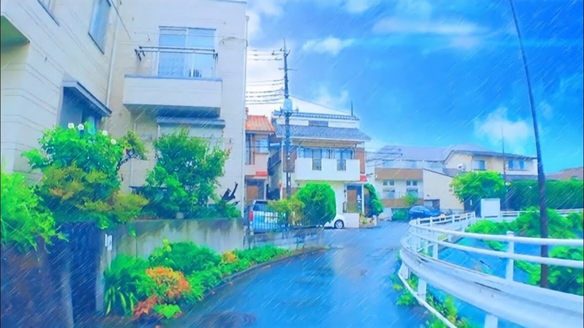 Walking Tour: Rainy Walk-Japanese Residential Houses - Japanese Village 9.3.2021