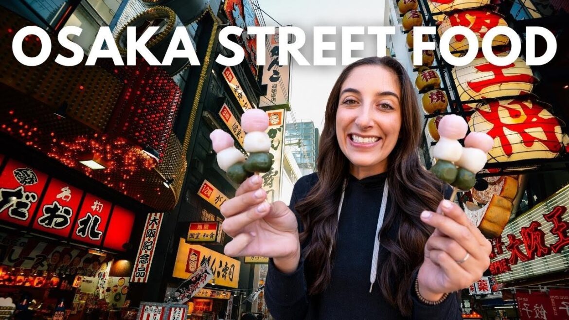 INCREDIBLE FOOD TOUR IN OSAKA | Mochi, Ramen and MORE! INCREDIBLE FOOD TOUR IN OSAKA | Mochi, Ramen and MORE!