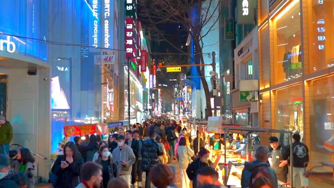 다시 돌아온 명동의 밤 | The night of Myeongdong is back