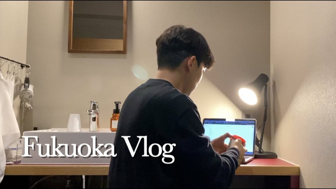 일본남자Vlog🍺나홀로 후쿠오카여행 가서 혼술하기 -설연휴 일본귀성 브이로그 Part1-