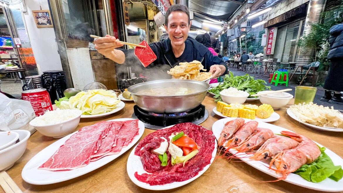 Street Food VS. Luxury HOT POT - One Is So Much Better!! | Taiwan’s HOT POT Obsession!!