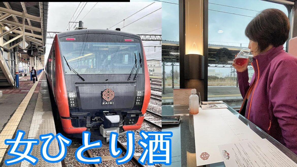 【海里】豪華な観光列車で楽しむ酒と料理と車窓