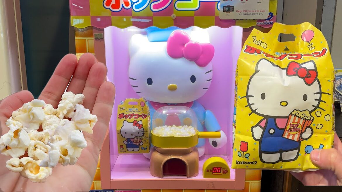 Hello Kitty Popcorn Machine