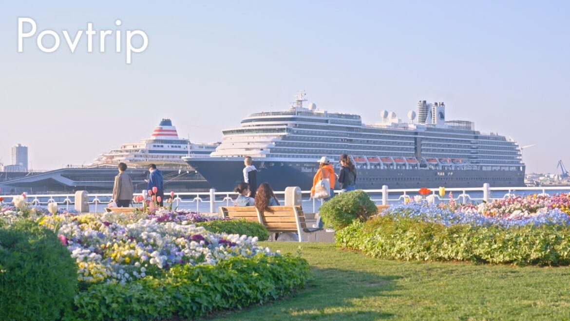 Go to the port city Yokohama . Half-day solo trip | Japan Vlog Go to the port city Yokohama . Half-day solo trip | Japan Vlog