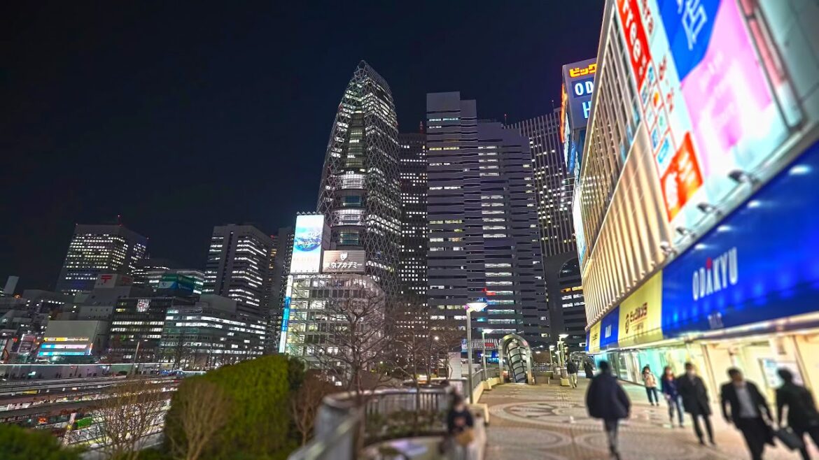 Tokyo from evening Shibuya to night Shinjuku・4K HDR Tokyo from evening Shibuya to night Shinjuku・4K HDR