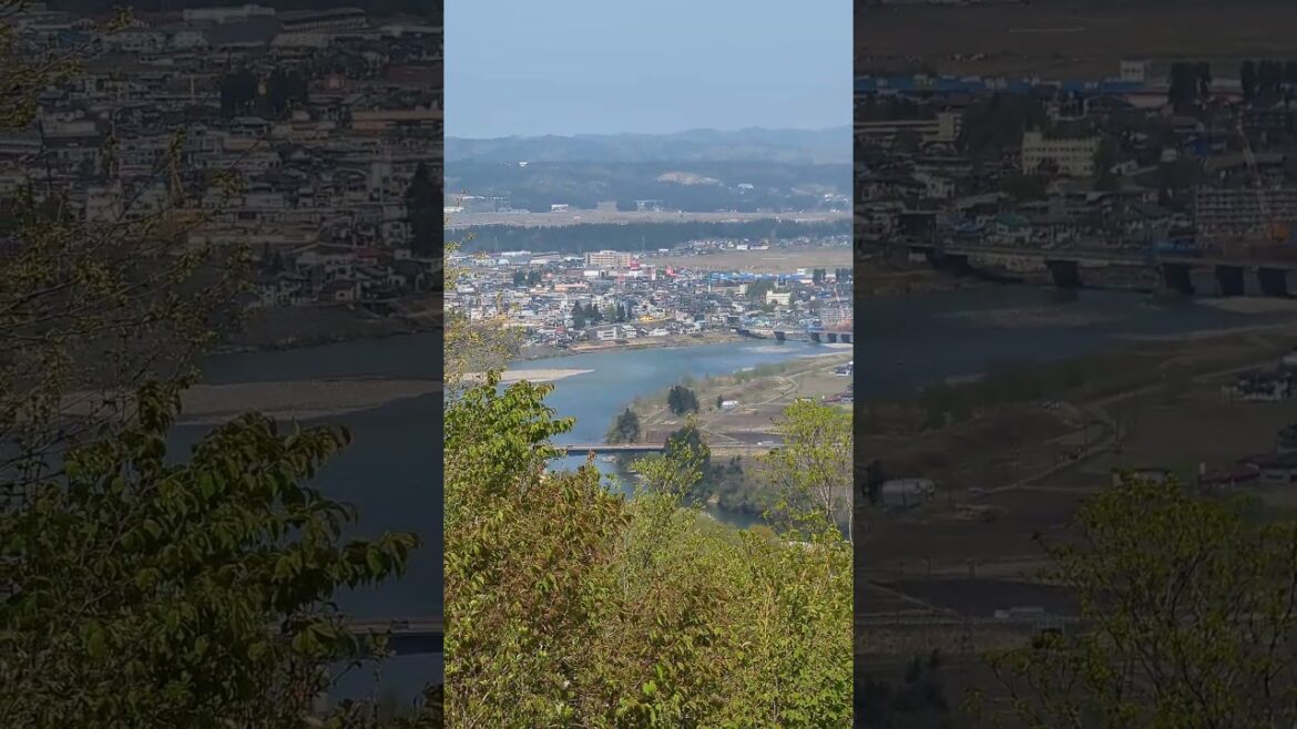 Is this the best view in Japan? Ojiya, Niigata #japan #japantravel #japanget #travel #shorts