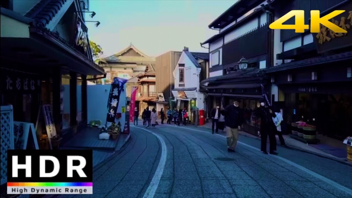 【4K HDR】千葉県・成田駅・成田山,参道を散歩(Narita, Approach) - Chiba JAPAN Night Walk - DJI OSMO POCKET
