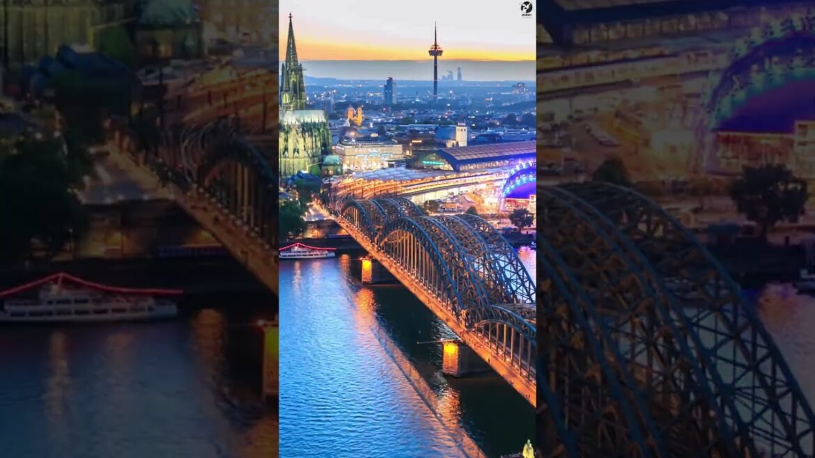 "Cologne from Above: Stunning Drone Shots of Germany's Cultural Gem"