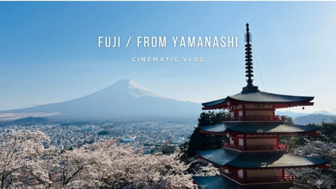 Mt Fuji / From Yamanashi (Road Trip) - Cinematic Vlog