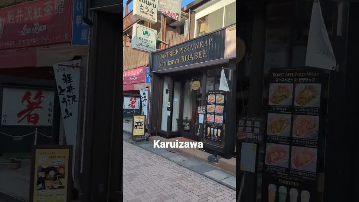 Taking a walk in Karuizawa, Nagano, Japan #japan #travel #JapanGet #shorts