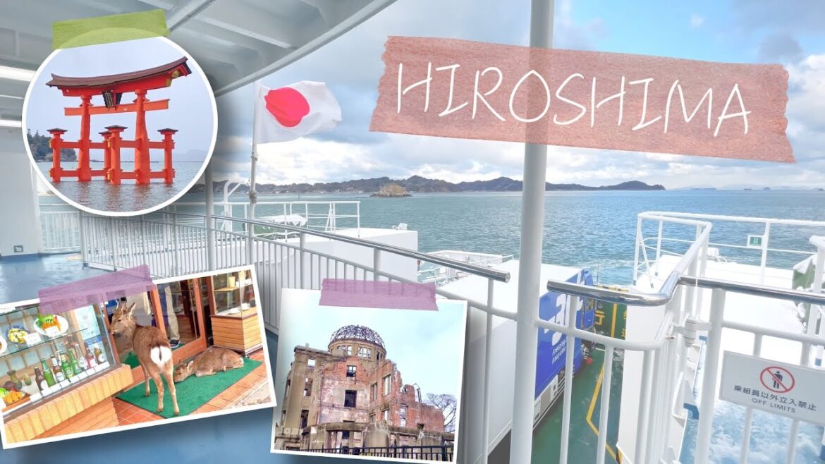 A Casual Ferry Trip to HIROSHIMA [Japan Travel Vlog]