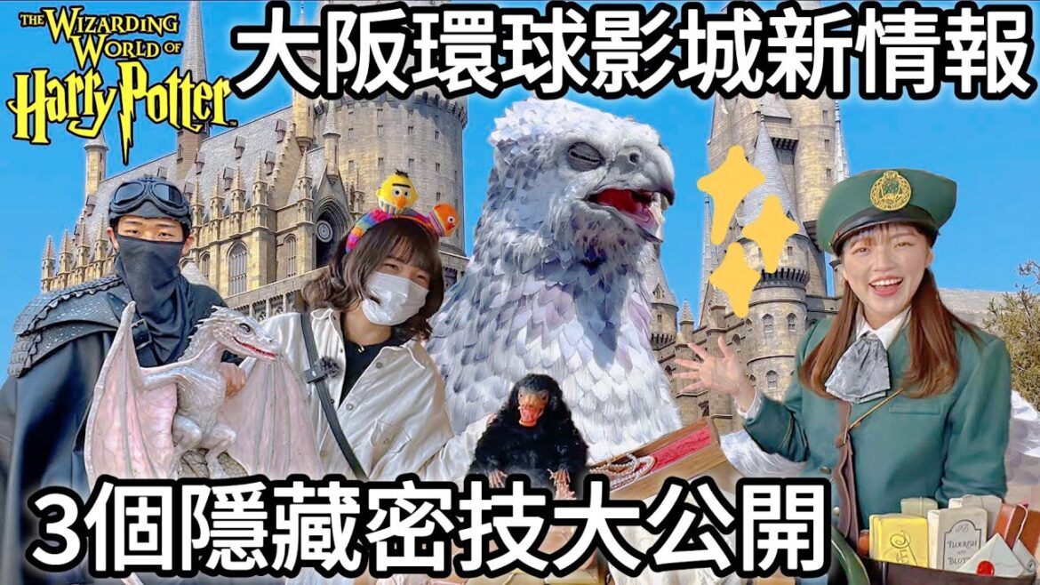 日本環球影城獨家攻略｜哈利波特霍格華茲的傳承の魔法生物之旅｜瑪利歐手環居然能當Amibo！任天堂Switch密技｜No limit遊行佔位地點大公開｜福岡女孩日本旅遊VLOG｜大阪自由行必去景點#20