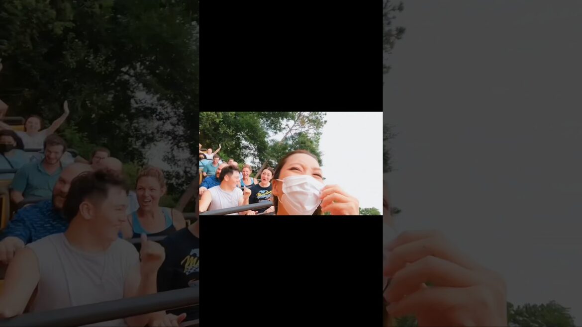 絶叫乗ると何故かツボるからいつも窒息しそうになる。#なぜ #ディズニーワールド #フロリダディズニー #女ひとり旅#爆笑