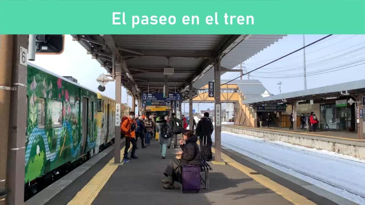 Viaje a Hokkaido, Japón 3: el tren llegará a Shiretoko-Shari  #japantravel