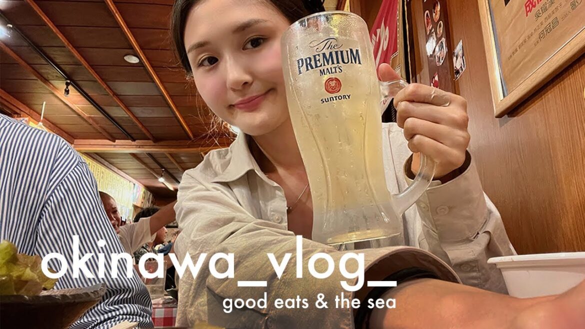 Okinawa VLOG | Highballs, soba, yakitori, blue cave snorkelling