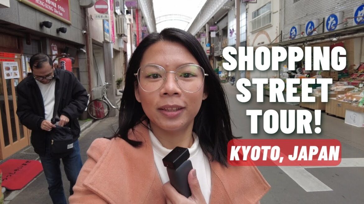 Shopping Street Tour in Sanjo-dori, Kyoto Japan ~ LET'S GO! Japan Travel Vlog ni jamimoyvlogs