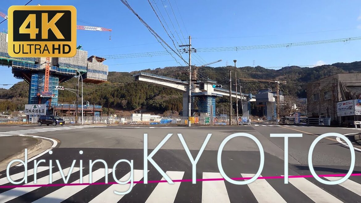 【4K】Driving Japan Kyoto～Shiga 京都府京田辺市～滋賀県大津市ドライブ（GoPro9）