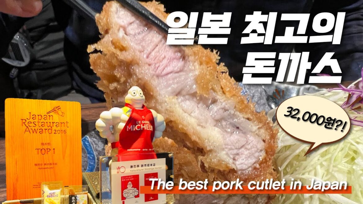 32,000원 일본 최고의 돈까스와 라면 먹방 - 일본 자유 여행 3일차