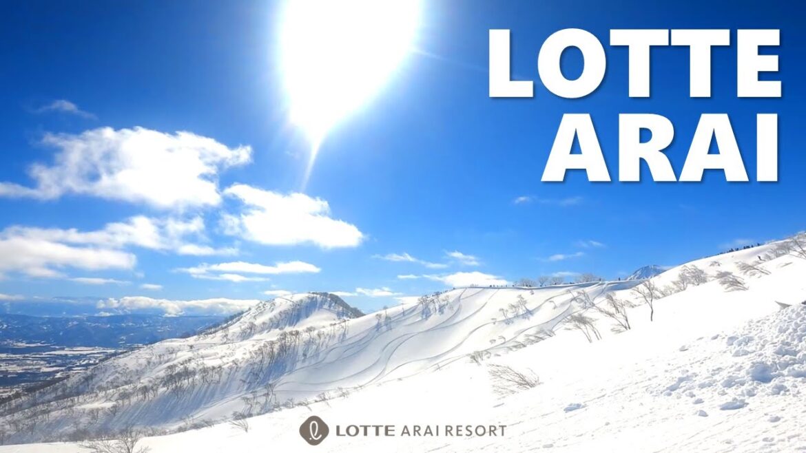 LOTTE ARAI snowboarding trip