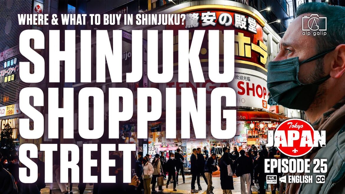 Shinjuku Shopping Street | Where & what to buy in Shinjuku Tokyo Japan?