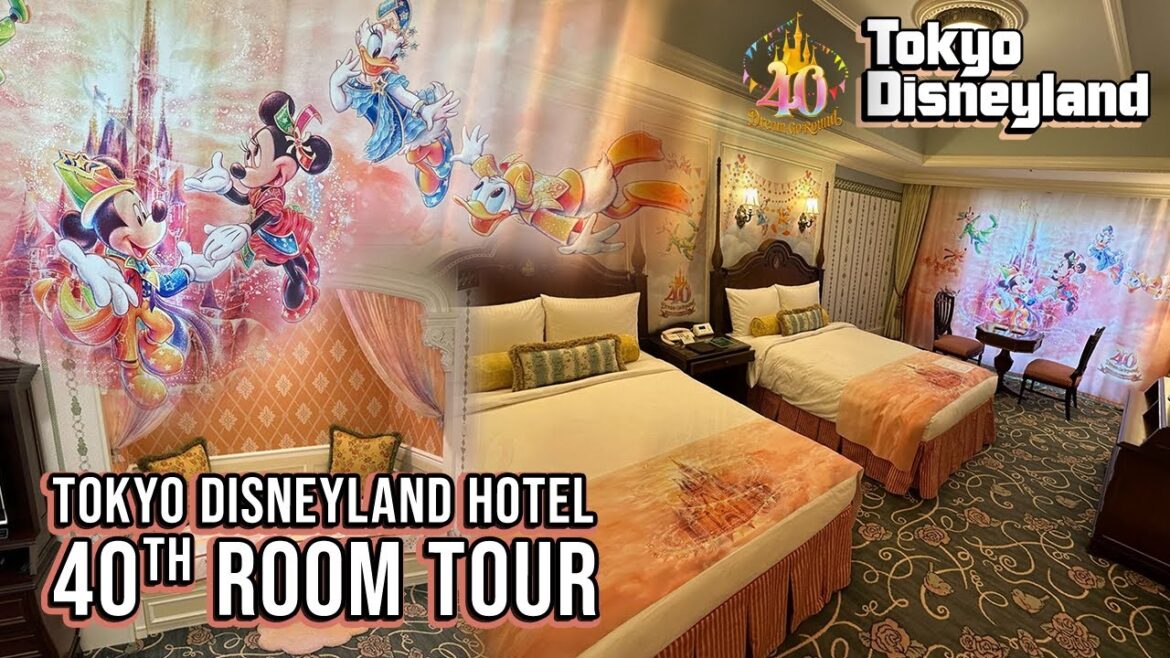 Special 40th Anniversary Disney Hotel Room! – Tokyo Disneyland Hotel Special 40th Anniversary Disney Hotel Room! - Tokyo Disneyland Hotel