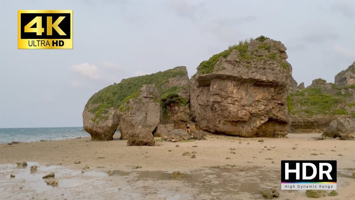 Okinawa walk - Shirumichu - 4K HDR