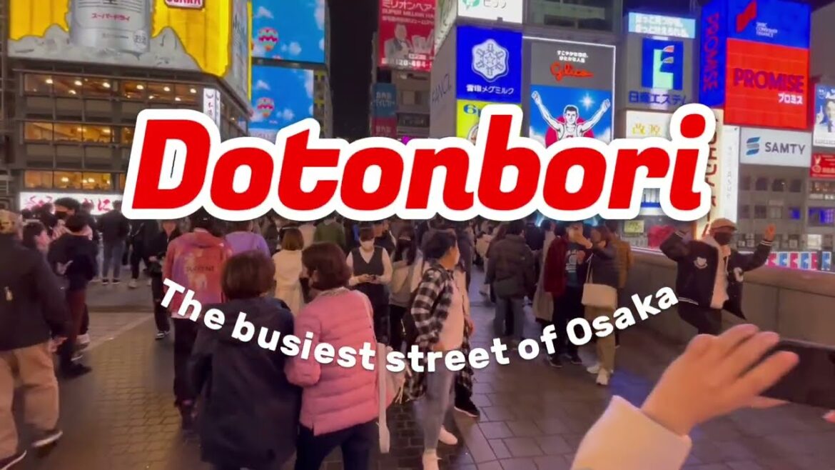 Dotonbori The busiest street of Osaka