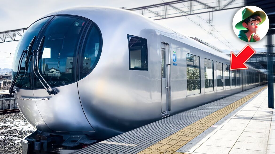Secretly Riding Japan's Spaceship-Like Train... Bound for Space | Solo Travel