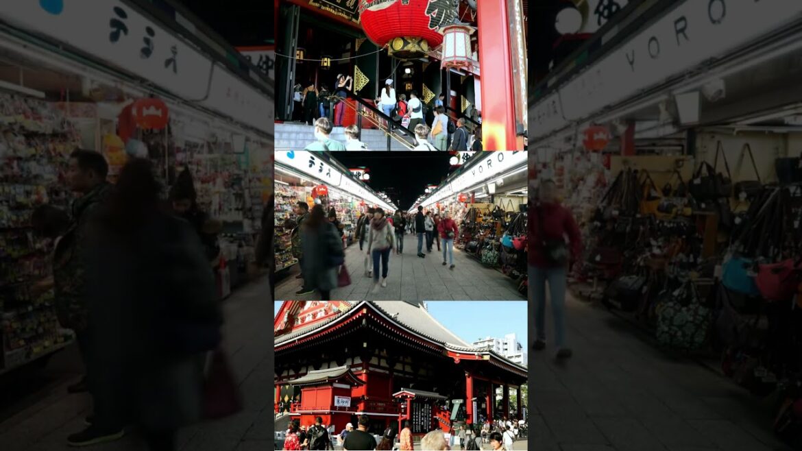 Asakusa Adventure: Temples, Shopping & Culture | Triple View #Shorts