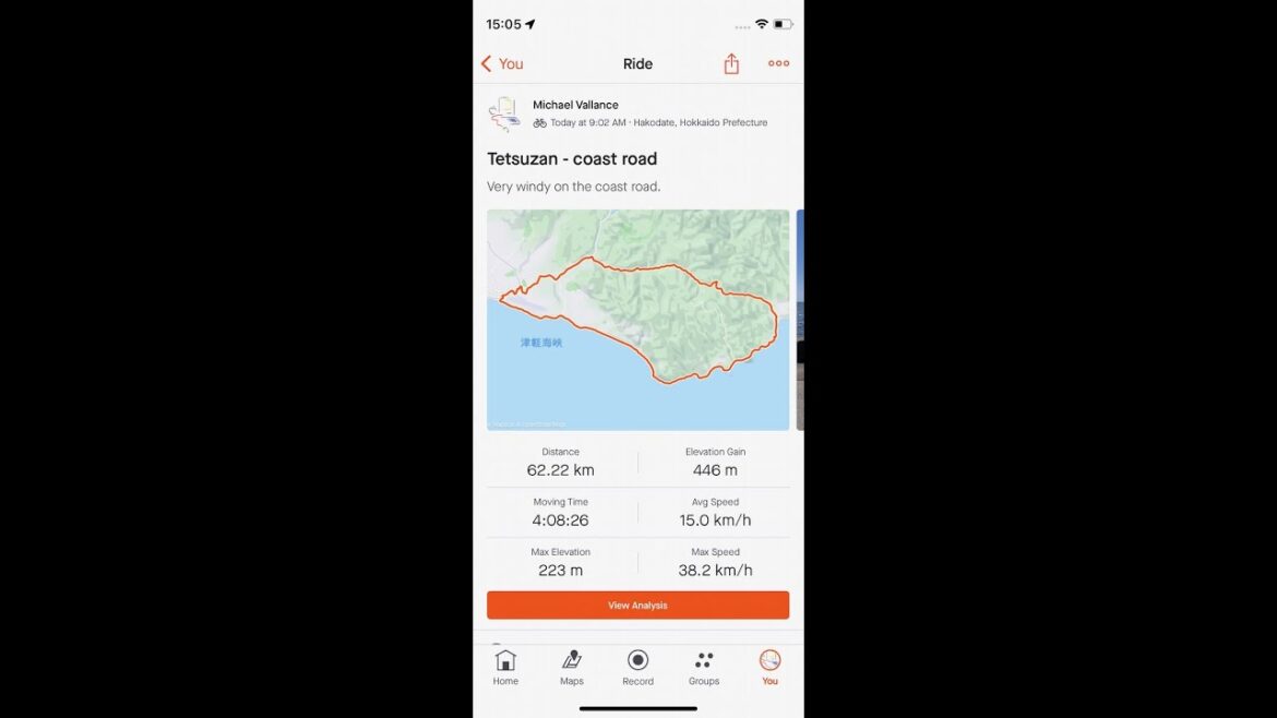 Tetsuzan - Coast road  ride