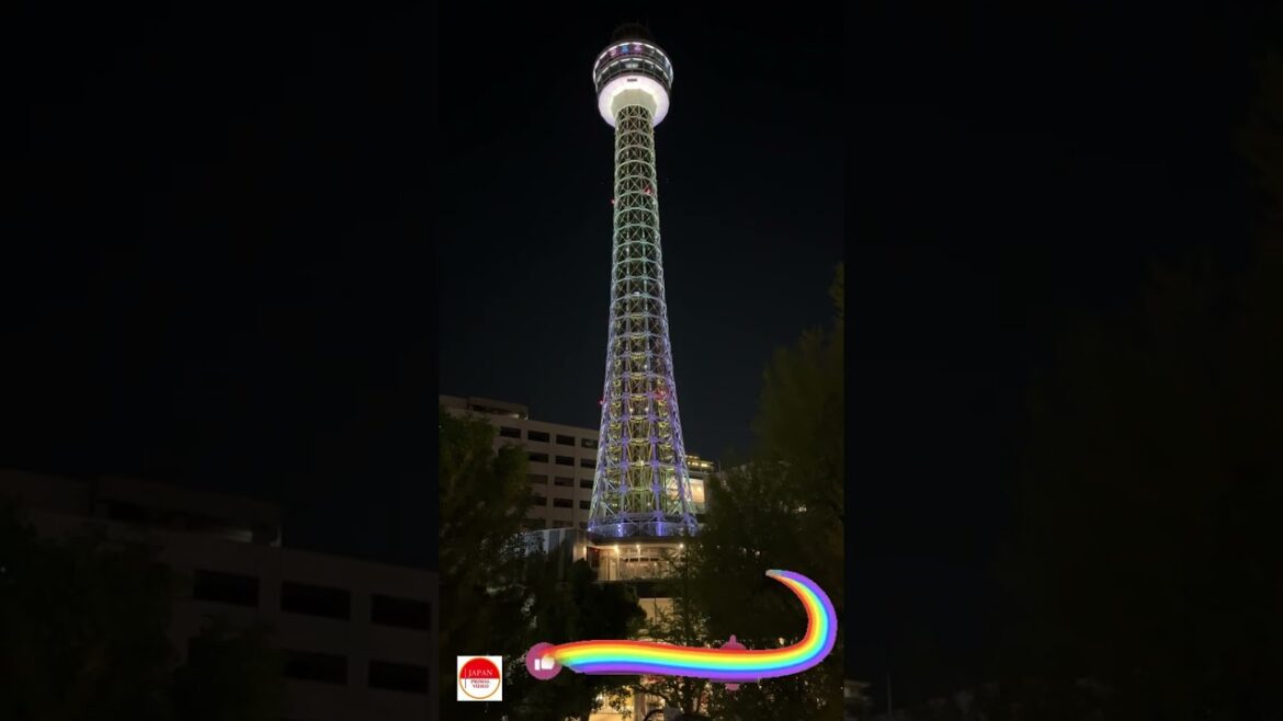 Yokohama Marine Tower Night View
