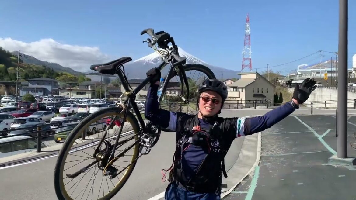 Highlights Japan Cycling to Mount Fuji Yoshida Retro Street 2023.04.14 Ride Yamanashi Countryside