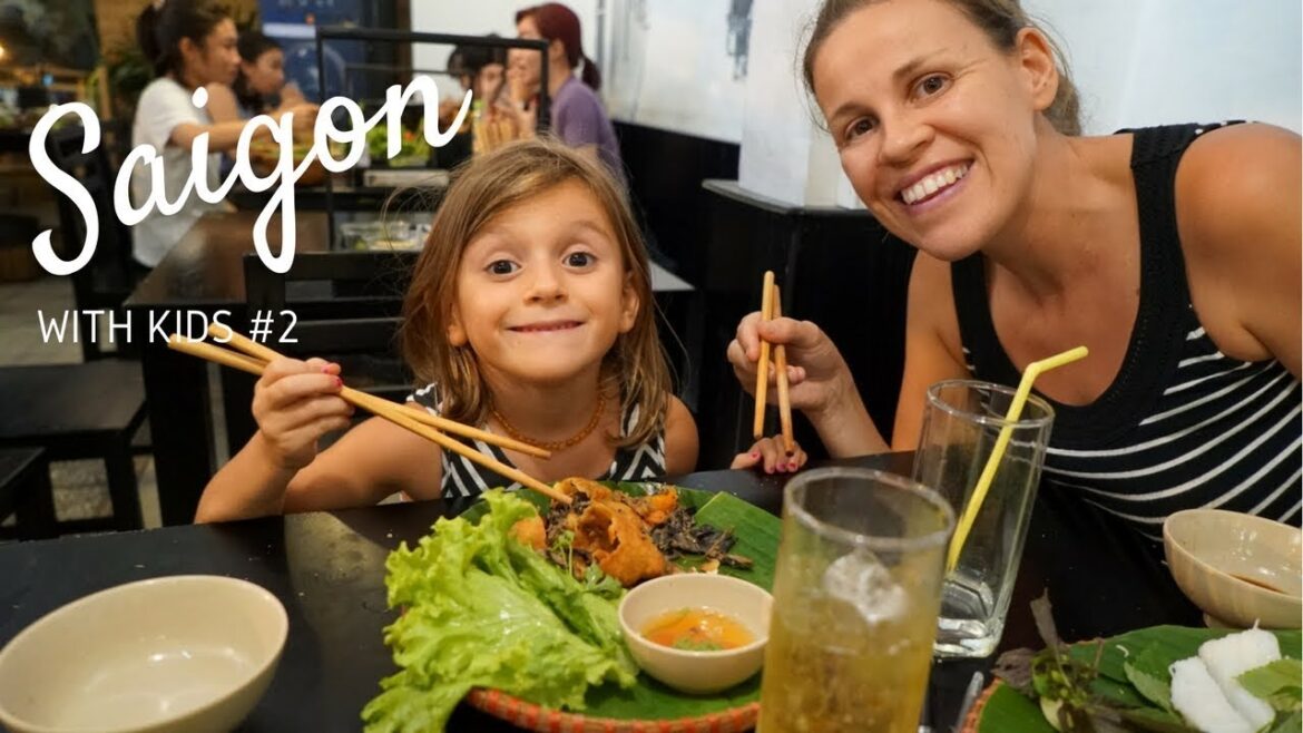 Ho Chi Minh City With Kids Travel Vlog in Vietnam - Part 2