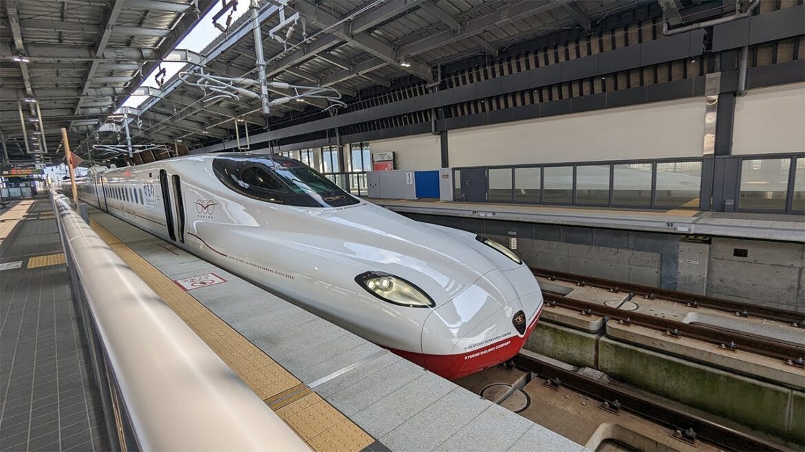 Riding the Japan’s NEWEST Shinkansen Bullet Train | Nishi Kyushu Shinkansen “KAMOME” Riding the Japan’s NEWEST Shinkansen Bullet Train | Nishi Kyushu Shinkansen “KAMOME”