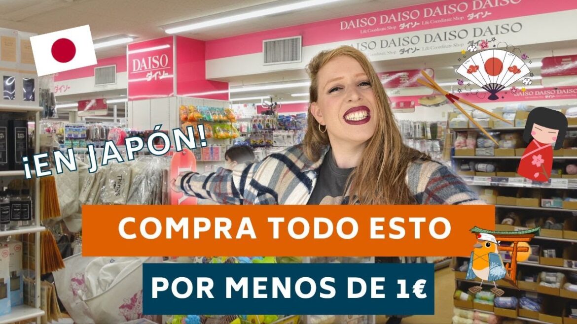 Shopping TOUR: DAISO - Tienda de TODO a 100 Yenes (¡MENOS de 1€!) | GUÍA de JAPÓN