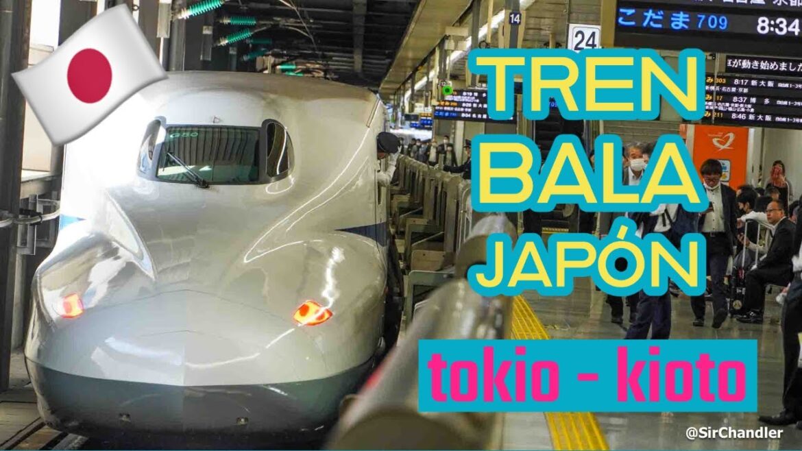 TREN BALA JAPÓN 🇯🇵: VIAJE DE TOKIO A KIOTO 🚅