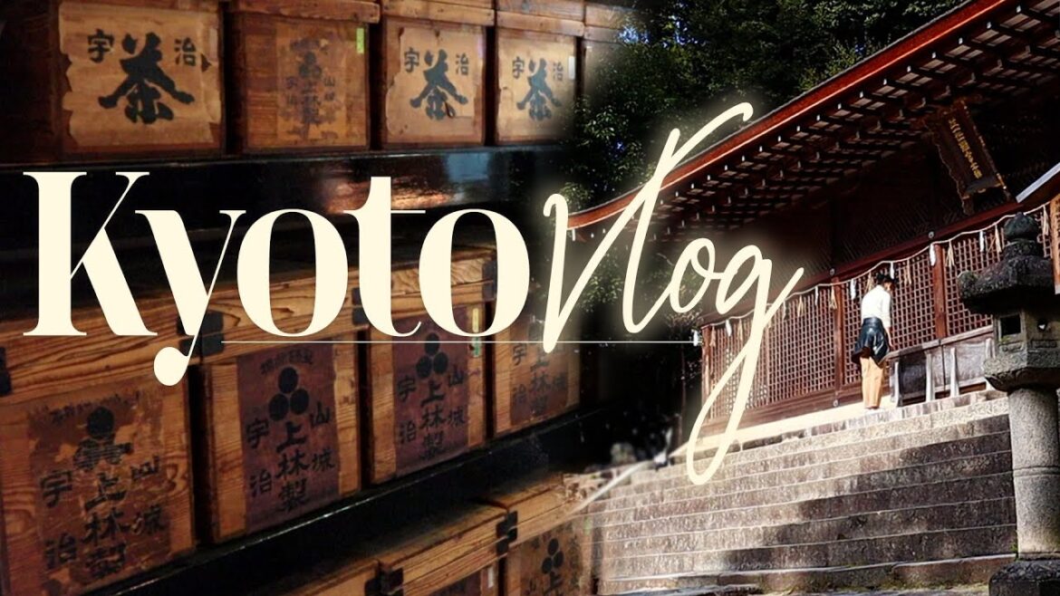 KyōSaka Vlog 2 | Autumn in Kyoto, Matcha Classes, World Heritage Shrines, Eating at Monk