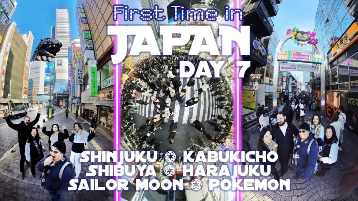 JAPAN Day 7: Shinjuku, Harajuku, Shibuya, Sailor Moon Store, Parco Pokemon Center, Gacha Capsules
