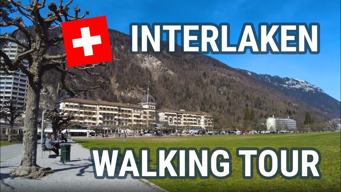 Interlaken Walking Tour, relax and enjoy switzerland in 4K 60fps Interlaken Walking Tour, relax and enjoy switzerland in 4K 60fps