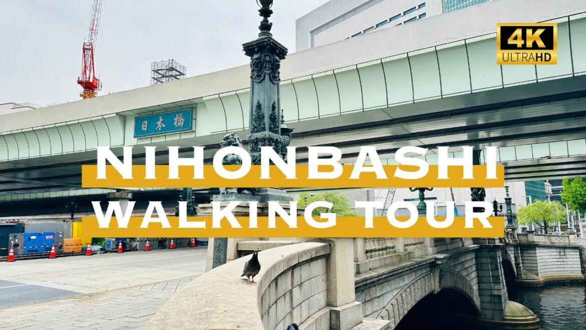 [4K] NIHONBASHI in Tokyo 💛 Walking Tour / 日本橋 コレド室町 コレド日本橋 散歩