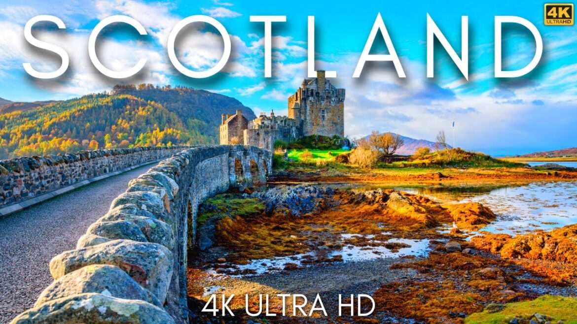 SCOTLAND in 4K HDR  60 Fps [ 2023 ] - A True 4K Experience!