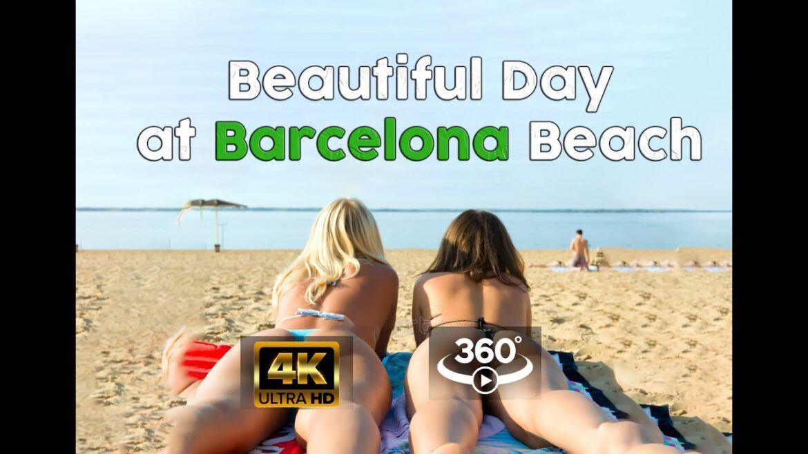 ๐ช๐ธ Sunny and Warm at BARCELONA Beach in Spain with Chill Music #VR #4K #video360 ๐ช๐ธ Sunny and Warm at BARCELONA Beach in Spain with Chill Music #VR #4K #video360