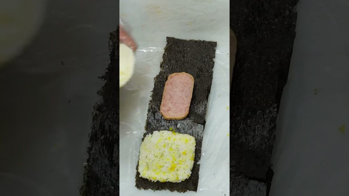 Square Gimbap Onigiraz #shorts