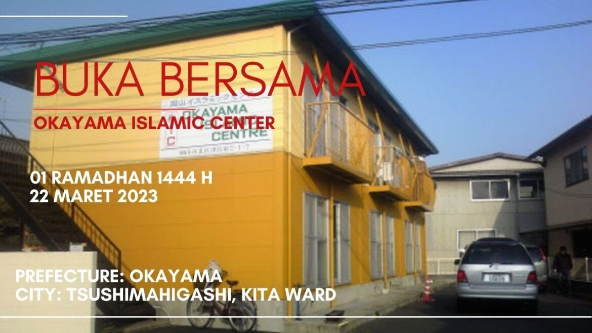 BUKA BERSAMA di MASJID OKAYAMA, JEPANG