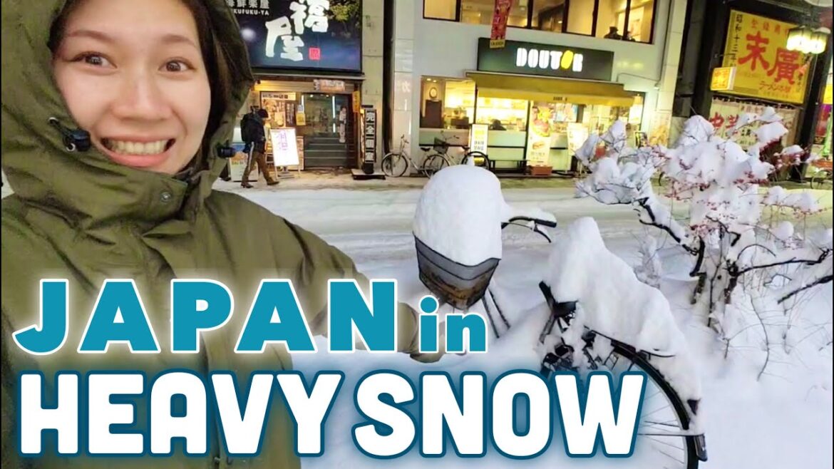 Morioka city in heavy snow!! Japan vlog Morioka city in heavy snow!! Japan vlog