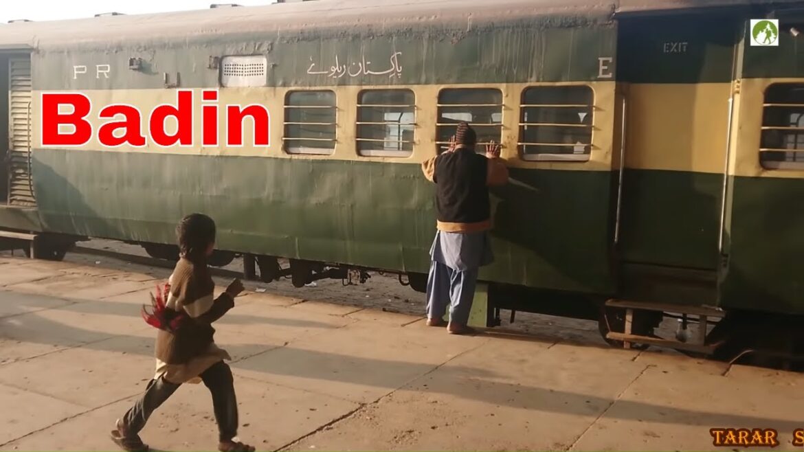 Pakistan Railway journey Hyderabad To Badin Sindh
