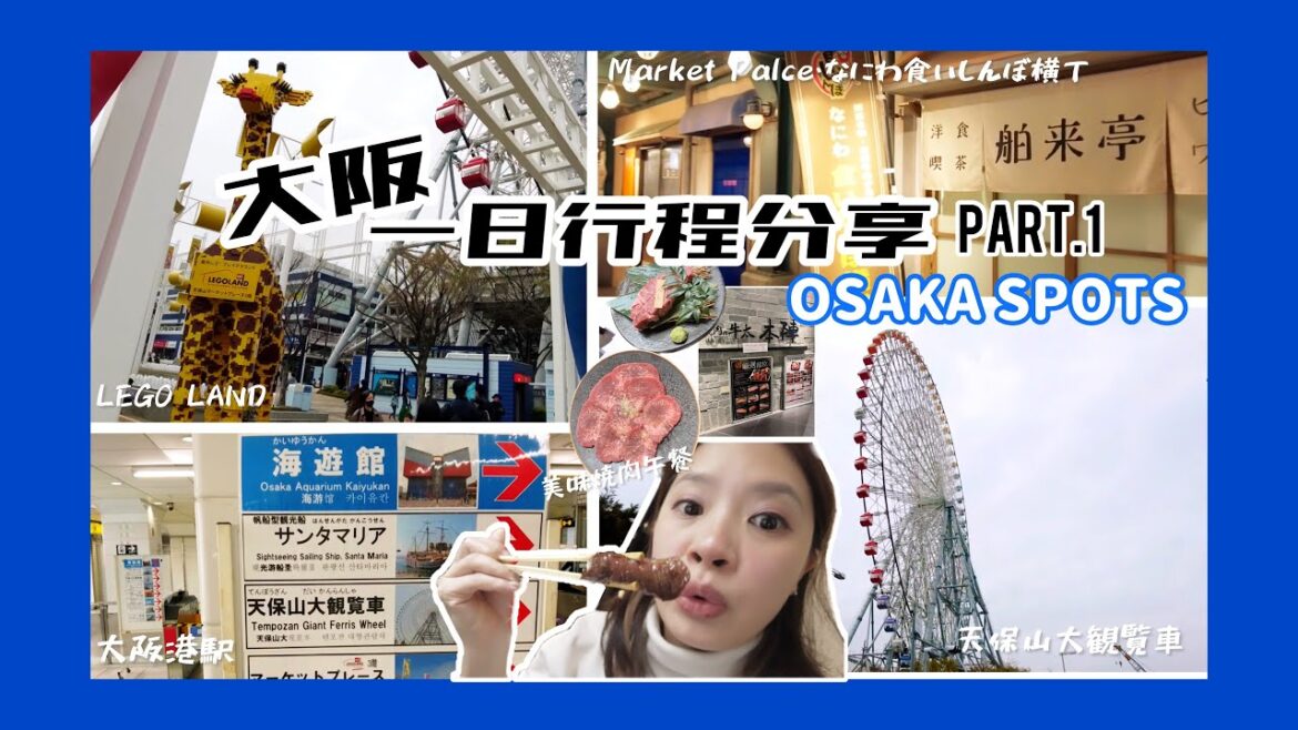 OSAKA大阪🇯🇵天保山摩天輪、商場、美味燒肉🥢 OSAKA大阪🇯🇵天保山摩天輪、商場、美味燒肉🥢