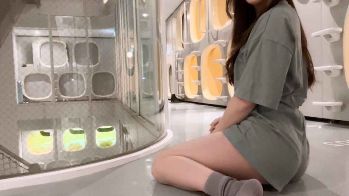 まるで蜂の巣😮近未来的で日本1有名なカプセルホテルに泊まってみた😪🛌|ナインアワーズ大手町 まるで蜂の巣😮近未来的で日本1有名なカプセルホテルに泊まってみた😪🛌|ナインアワーズ大手町